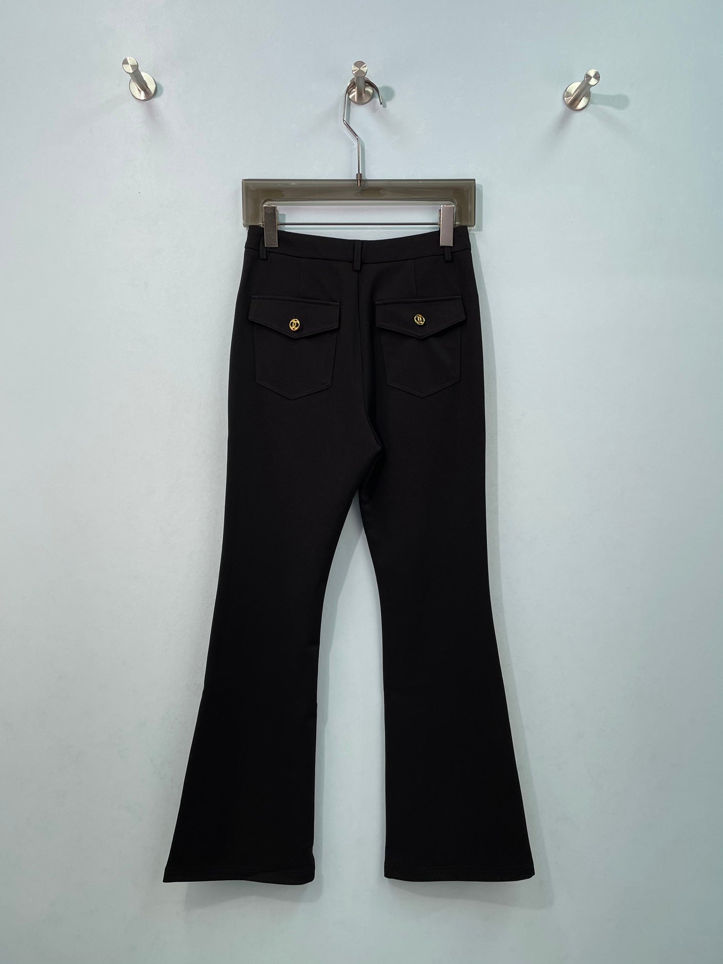 CHANEL 26S HIGH-WAIST FLARED PANTS 1706