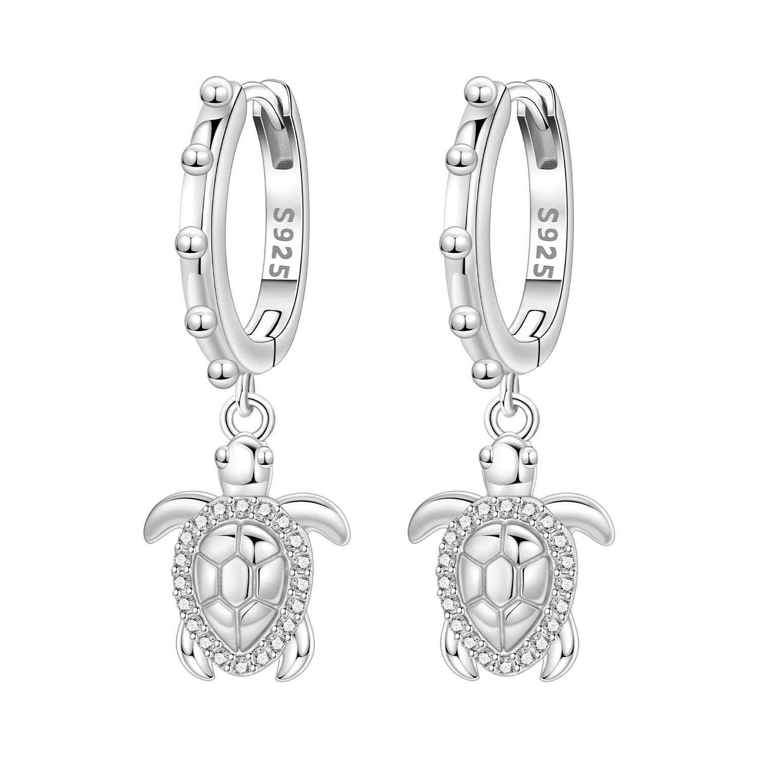 Silver Simple Earrings