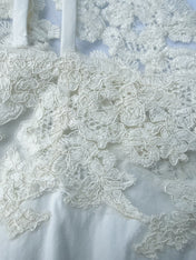 MIUMIU 25S STRAPPY DRESS IN WHITE 918243