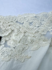 MIUMIU 25S STRAPPY DRESS IN WHITE 918243