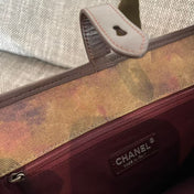 Chanel Graffiti Messenger Bag 30 In Colorful Canvas TP3