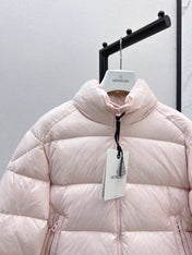 MONCLER PUFFER JACKET IN LIGHT PINK