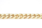 CHAIN LINKS MONOGRAM PATTERN NECKLACE GOLD-COLOR HARDWARE