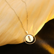 LUCKY MOVE MM SILVER DIAMOND NECKLACE