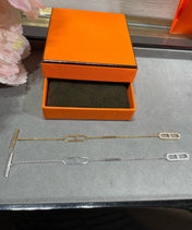 HM 18K ROSE GOLD DIAMOND PM EVER CHAINE D'ANCRE BRACELET ST