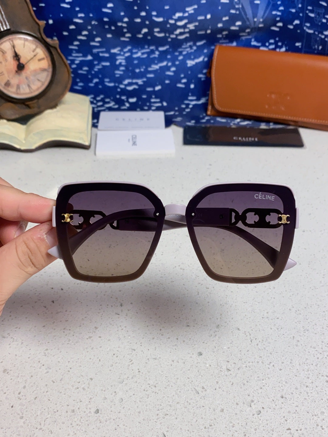 CELINE 26S SQUARE FRAME IN ACETATE 424630