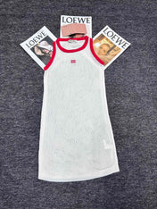 MIUMIU SLEEVELESS KNIT DRESS STYLE 633