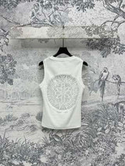Loewe 25 Hollow Lace Vest Cotton