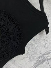 Loewe 25 Hollow Lace Vest Cotton