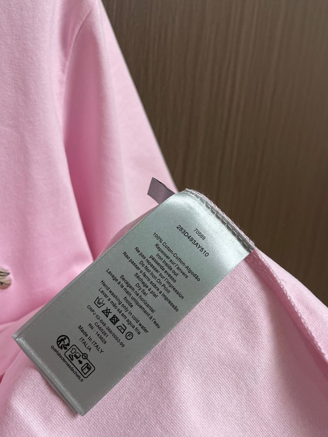 DIOR 26S SHORT-SLEEVE CREW NECK T-SHIRT 929