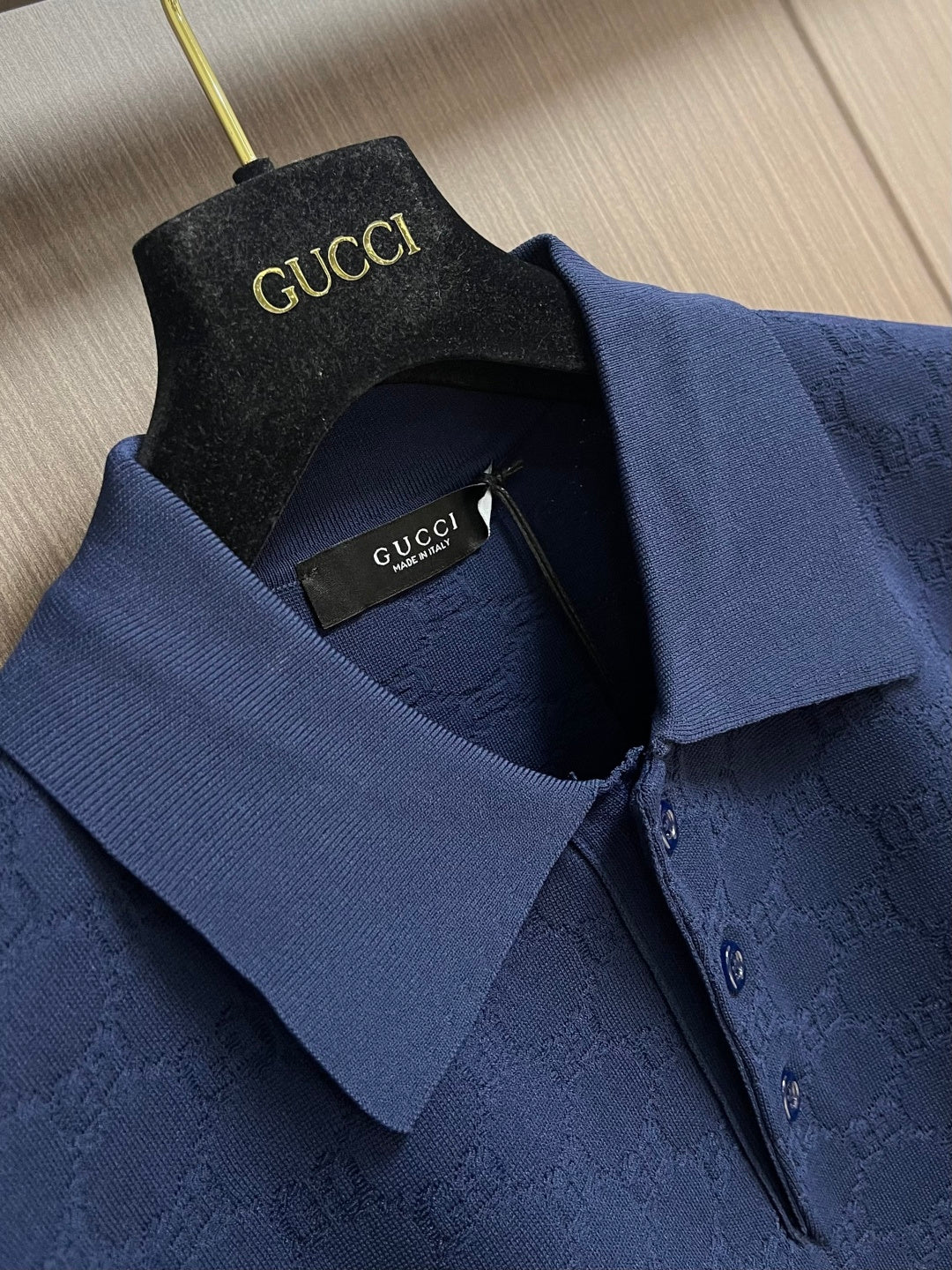 GUCCI 26S KNIT POLO SHIRT 369