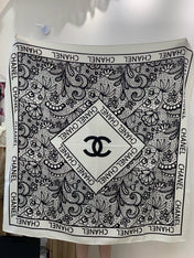 CHANEL 26S SCARF 135 IN CASHMERE AND SILK 306134