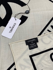 CHANEL 26S SCARF 135 IN CASHMERE AND SILK 306134