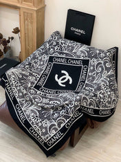 CHANEL 26S SCARF 135 IN CASHMERE AND SILK 306135