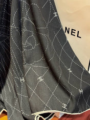 CHANEL 26S SCARF 140 IN CASHMERE AND SILK 307247