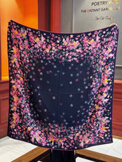 CHANEL 26S SCARF 135 IN CASHMERE AND SILK 307250