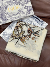 DIOR 26S SCARF 135CM IN CASHMERE SILK 309304