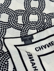 CHANEL 26S SCARF 135 IN CASHMERE AND SILK 309307