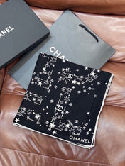 CHANEL 26S SCARF 135 IN CASHMERE AND SILK 309310