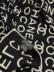 CHANEL 26S SCARF 135 IN CASHMERE AND SILK 309349