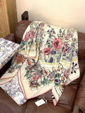 DIOR 26S SCARF 140CM IN CASHMERE SILK 309358