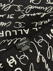 CHANEL 26S SCARF 135 IN CASHMERE AND SILK 309362
