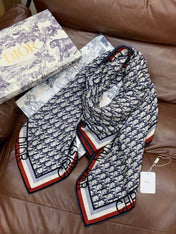 DIOR 26S SCARF 140CM IN CASHMERE SILK 311938