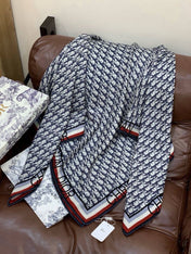 DIOR 26S SCARF 140CM IN CASHMERE SILK 311938