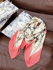 DIOR 26S SCARF 140CM IN CASHMERE SILK 311969