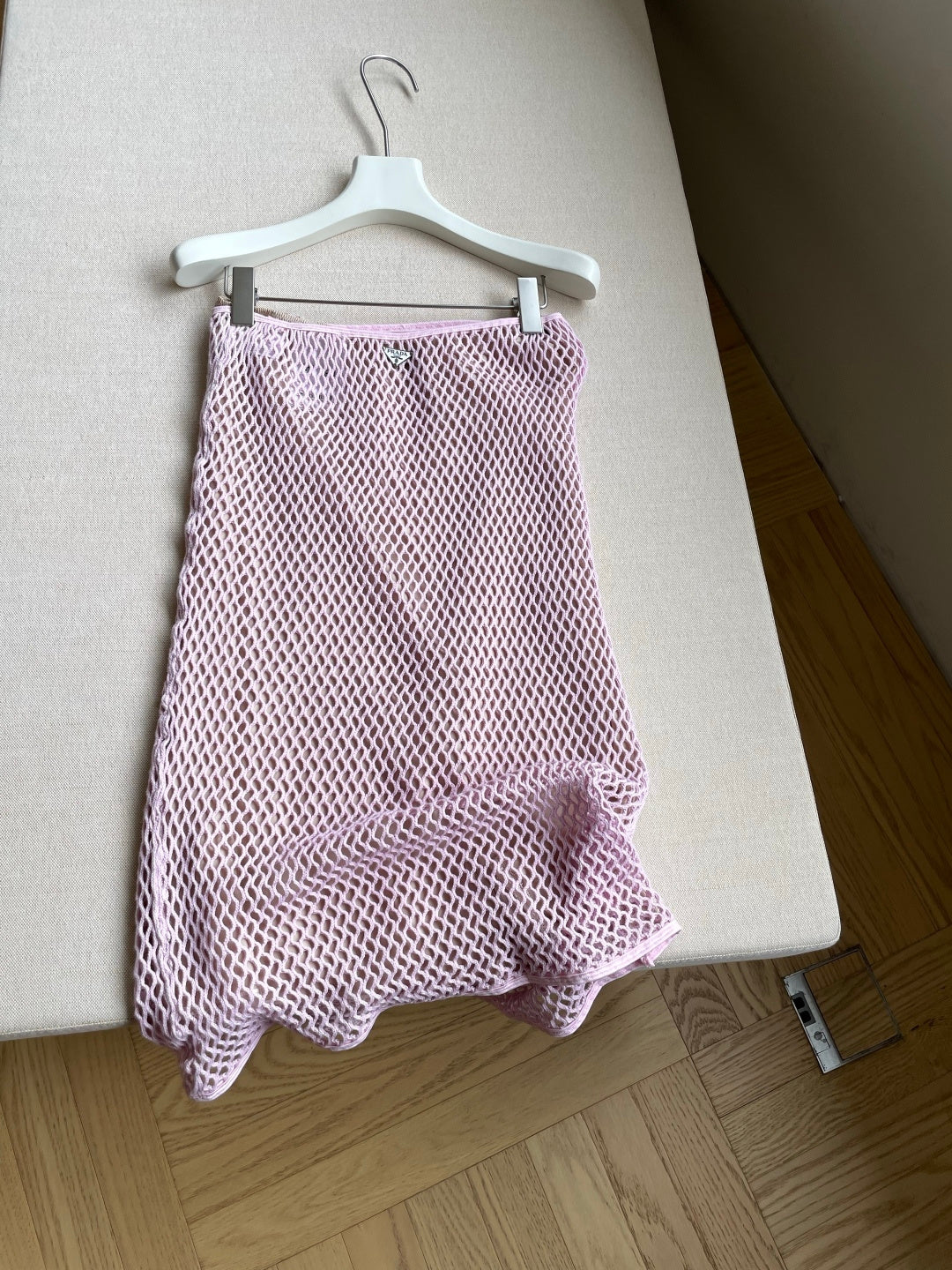 PRADA 26S MESH MIDI SKIRT STYLE 953