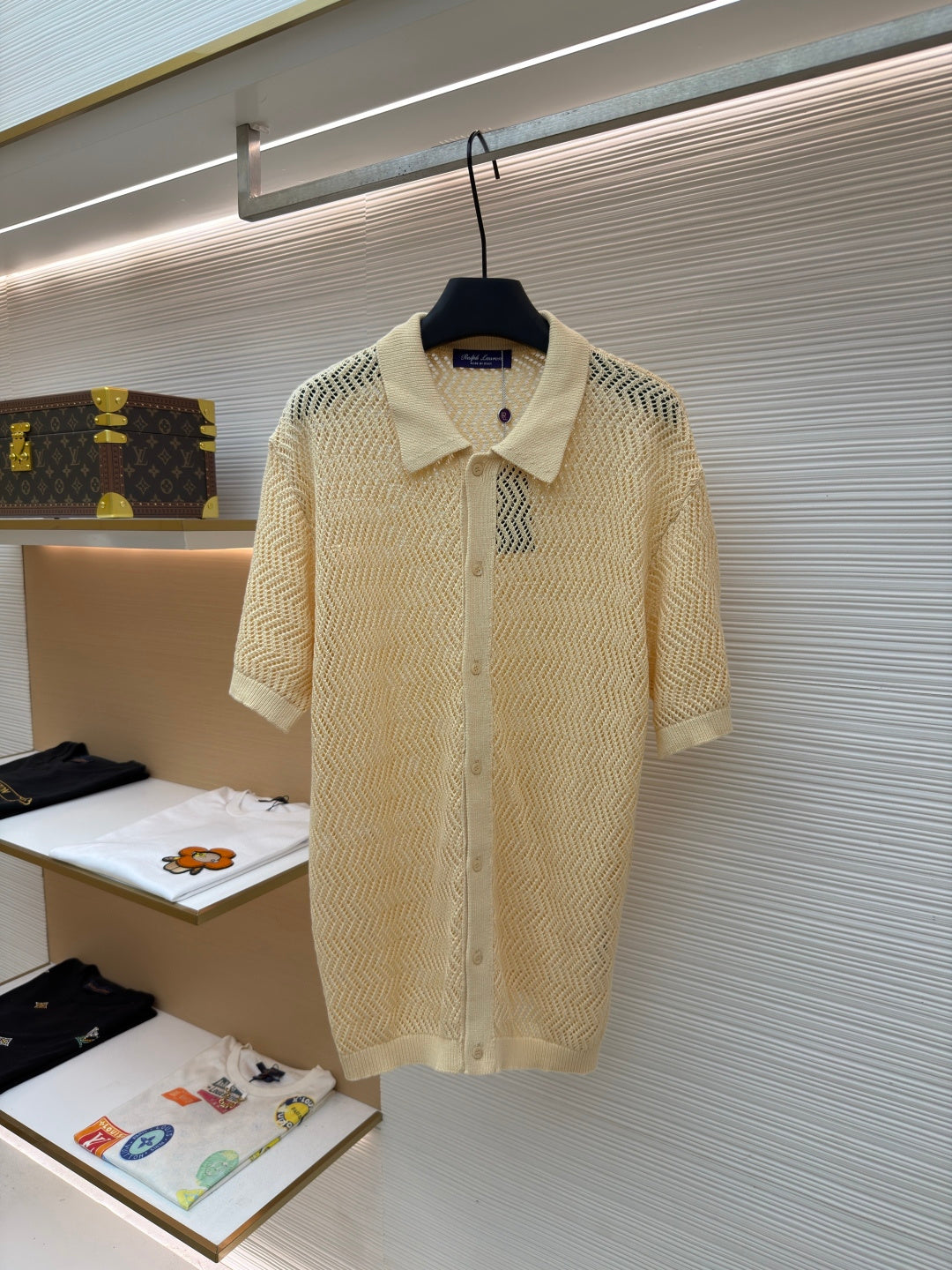RALPH LAUREN 26S SHORT SLEEVE KNIT TOP 443
