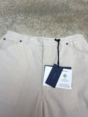 PRADA 26S LINEN COTTON TROUSERS 1015