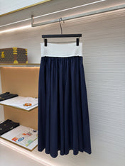 RALPH LAUREN 26S PLEATED MAXI SKIRT 429