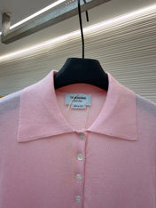 THOM 26S SHORT SLEEVE POLO KNIT TOP STYLE 241