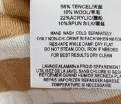 HERMES 25S ROUND NECK BLAZER 122