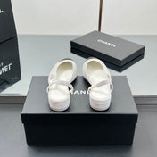 CC SLINGBACK 25S 25 MM IN WHITE SUEDE AND CRYSTALS