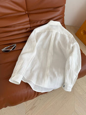 CLASSIC SHIRT OLD MONEY STYLE 25S IN LINEN 265753
