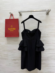 VALENTINO 26S PEPLUM DRESS 141