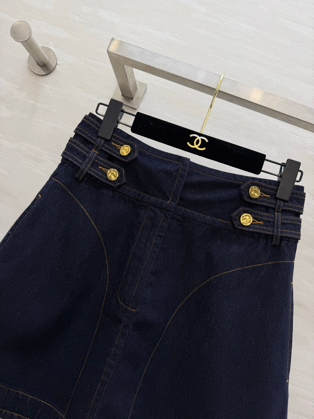 ZIMMERMANN 26S DENIM SKIRT STYLE 40