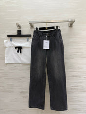 CHANEL 26S STRAIGHT-LEG JEANS STYLE 1193