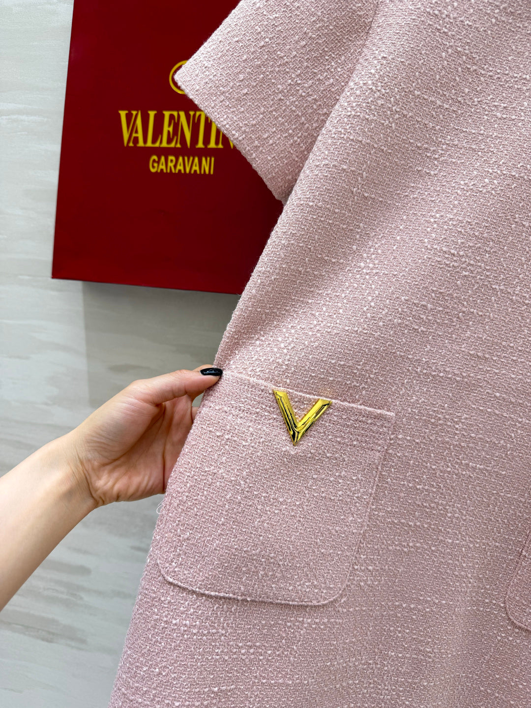 VALENTINO 26S SHORT-SLEEVE DRESS 440
