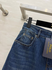 RALPH LAUREN 26S DENIM SKIRT 425