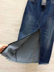 RALPH LAUREN 26S DENIM SKIRT 425