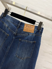 RALPH LAUREN 26S DENIM SKIRT 425