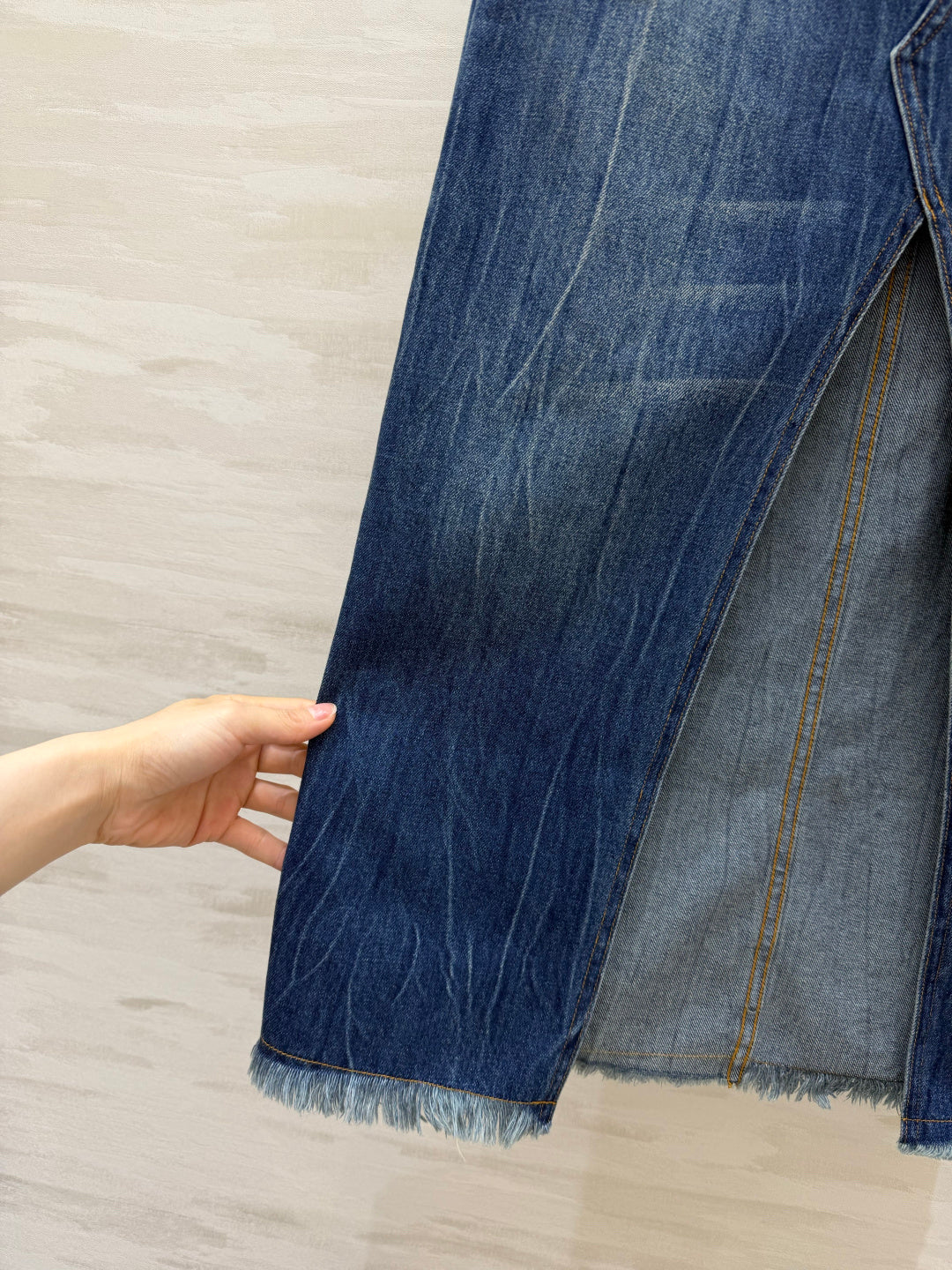 RALPH LAUREN 26S DENIM SKIRT 425
