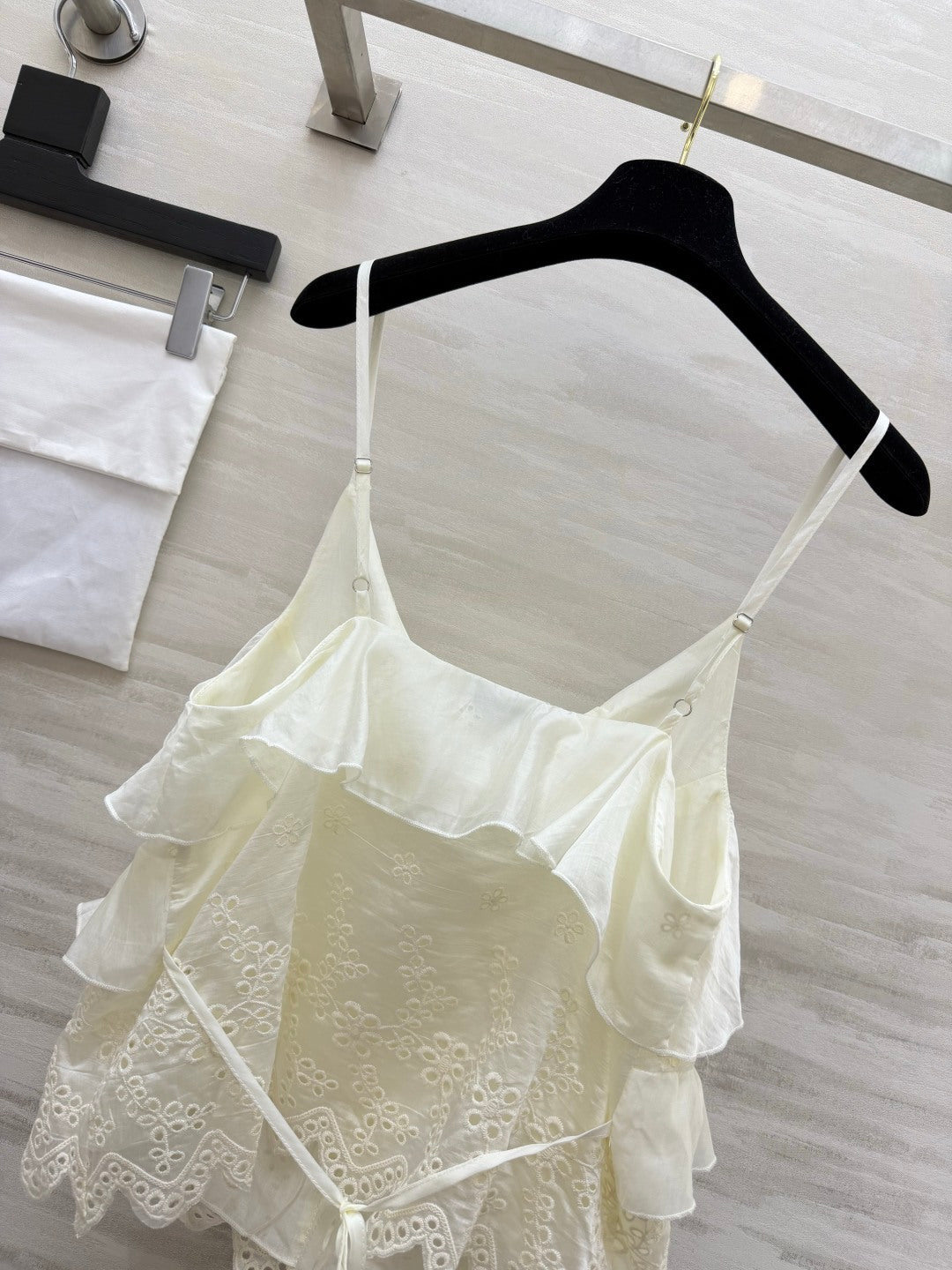 CHANEL 26S RUFFLE CAMI TOP 1471