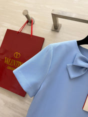 VALENTINO 26S SHORT-SLEEVE MINI DRESS 395