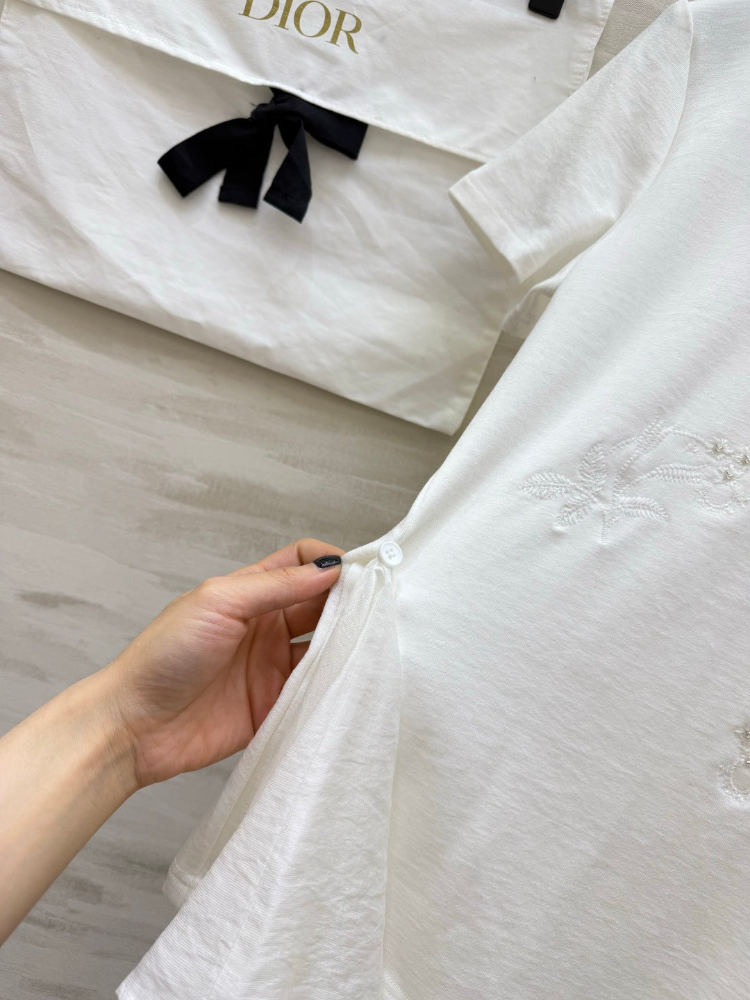 DIOR 26S WRAP T-SHIRT 1433