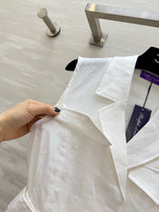 RALPH LAUREN 26S LINEN BLAZER 338