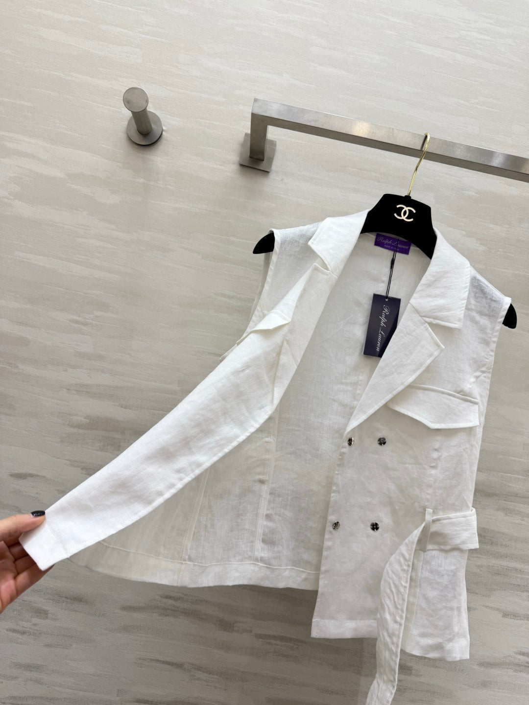 RALPH LAUREN 26S LINEN BLAZER 338
